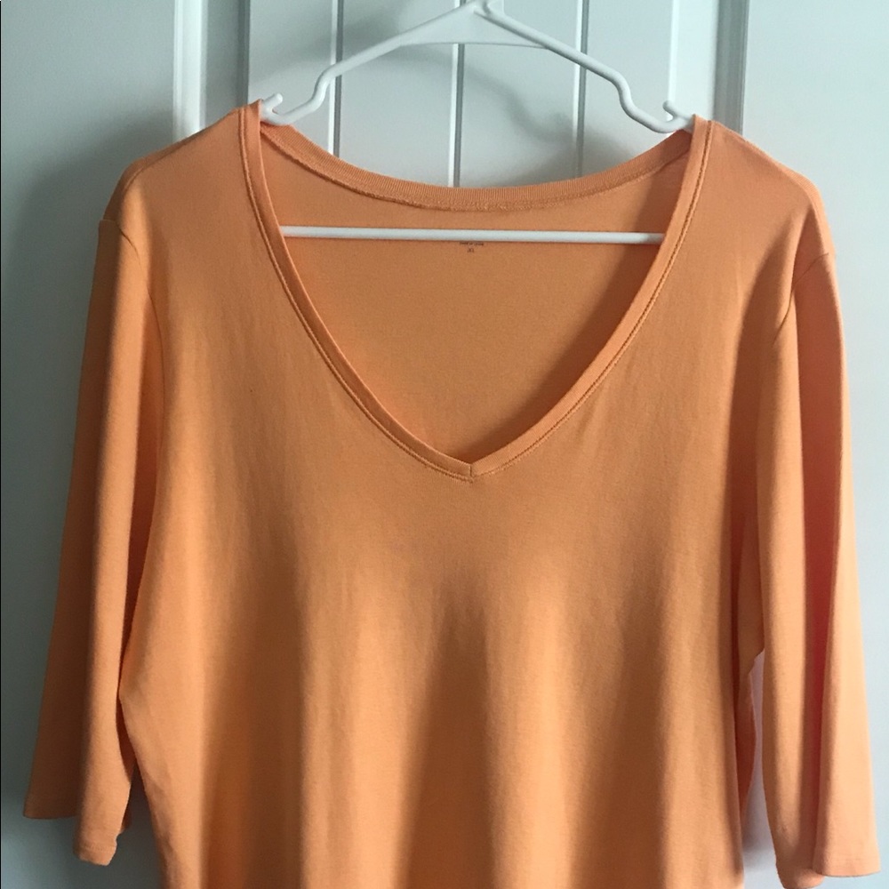 Eileen Fisher Peach Tee
